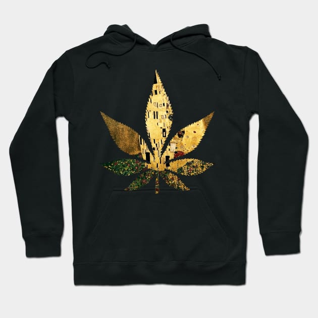 the kiss weed Hoodie by Lamink